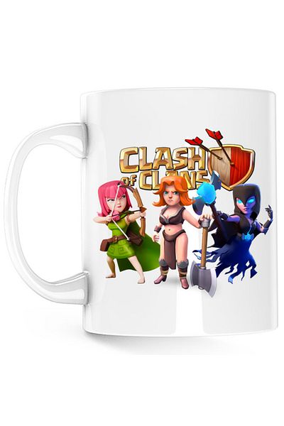 OEM Cana Clash of Clans Archer Mage Fighter Rage Supercell, alba, 330 ml