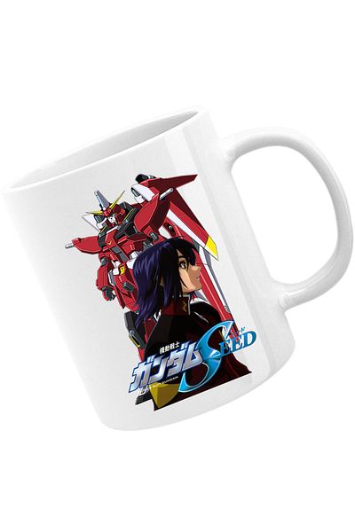 OEM Cana Gundam Seed Zala Animeeater, white, 330 ml