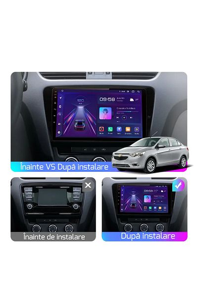 navi-it Navigatie dedicata Skoda Octavia 3, 2GB RAM 32GB ROM, Quad Core, Display 10" IPS Full HD, Carplay, A