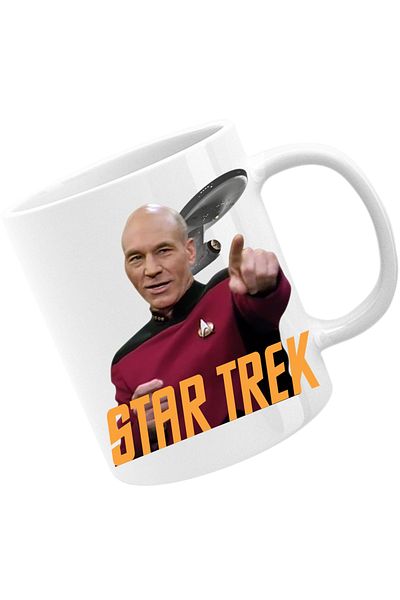 OEM Cana Star Trek Jean-Luc Picard Voyager Starship, alba, 330 ml