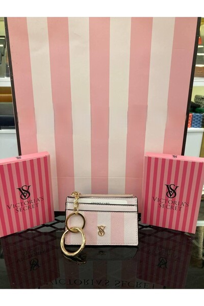 Zayna Collection VS حامل البطاقة مع حلقة المفاتيح