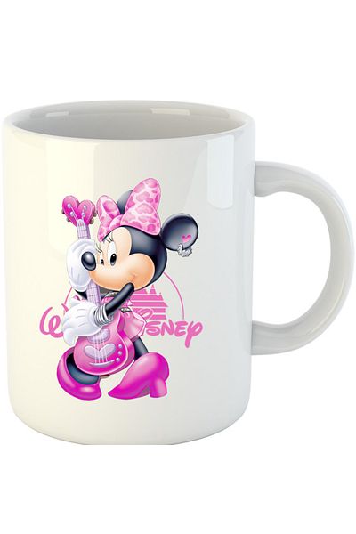OEM Cana Mickey Mouse Minnie Rock n roll Music Fun, alba, 330 ml