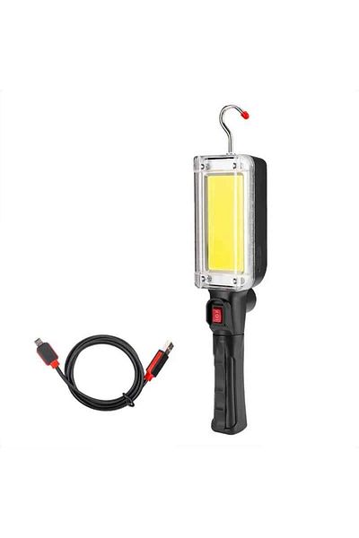 BGRJ Automotive COB work lamp, rechargeable, 10W, 6500k