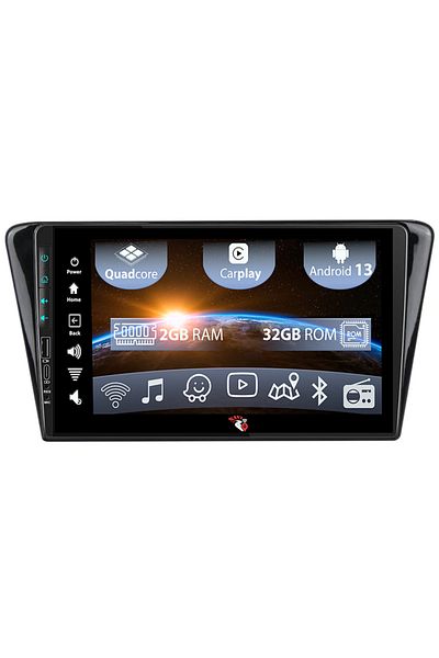 navi-it Navigatie dedicata Peugeot 408 2014-2018, USB&Butoane fizice frontale, Android 13, Wireless Carplay