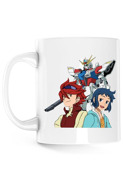 OEM Cana Gundam Build Fighters Sei Reiji Robot, white, 330 ml