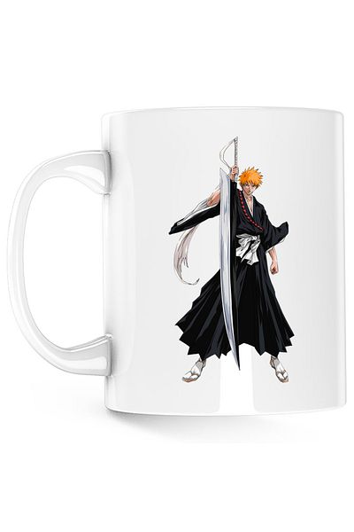 OEM Cana Bleach Ichigo Anime Death Japan Warrior, alba, 330 ml