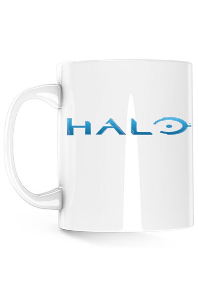 OEM Cana Halo The Master Chief Spartan Hero Logo, alba, 330 ml
