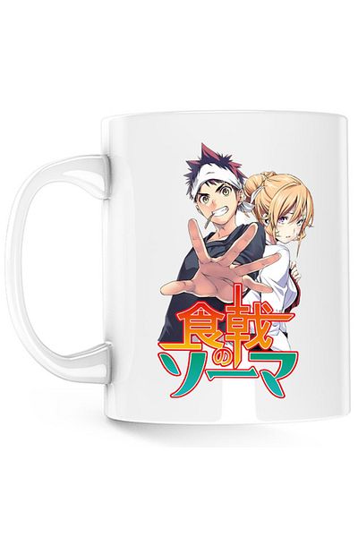 OEM Cana Food Wars Souma Erina Cookies Anime Otaku, alba, 330 ml