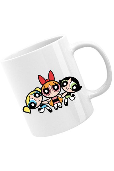 OEM Cana The Powerpuff Girls Cartoon Network Action Kids, alba, 330 ml