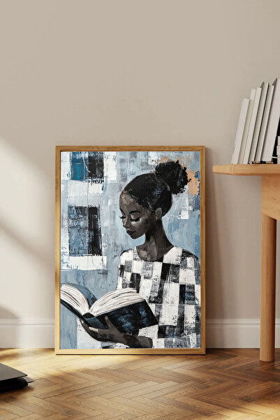 Dekorsiahome Pictură decorativă dintr-o singură bucată cu cadru din lemn TK0773