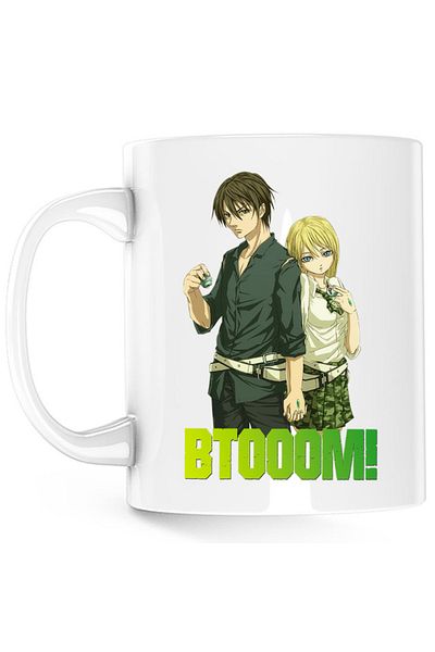 OEM Cana Btooom! Sakamoto Ryouta Himiko Lovers Game Crafting Bombs, alba, 330 ml