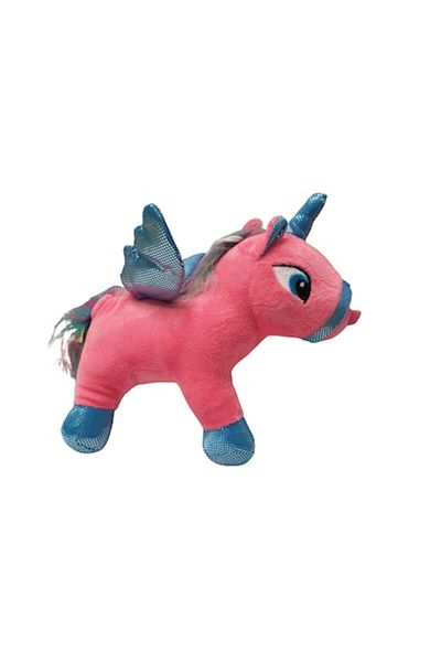 OEM Plush Toy Unicorn with Suction Cup 23 cm, Cyclam Rainbow