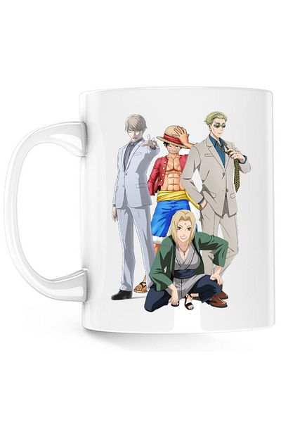 OEM Cana Ajin Tosaki Naruto One Piece Luffy Jujutsu Kaisen, alba, 330 ml