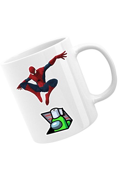 OEM Cana Spiderman Us Suspicious Vent Paper Jump Surprise, alba, 330 ml