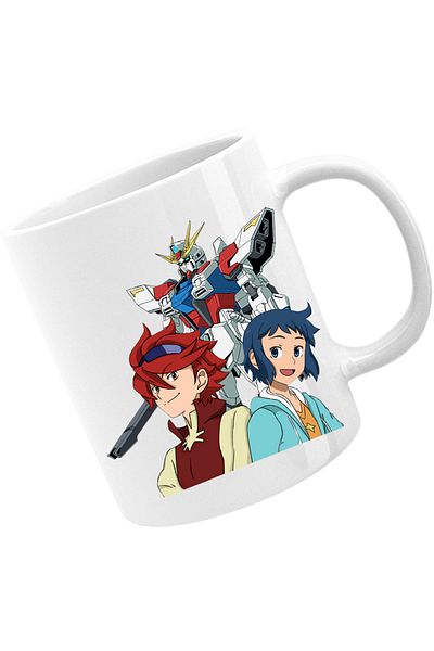 OEM Cana Gundam Build Fighters Sei Reiji Robot, white, 330 ml