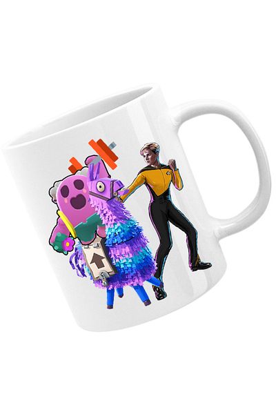 OEM Cana Brawl Stars Lift Hero Trek Fortnite Goat Battleroyale, alba, 330 ml
