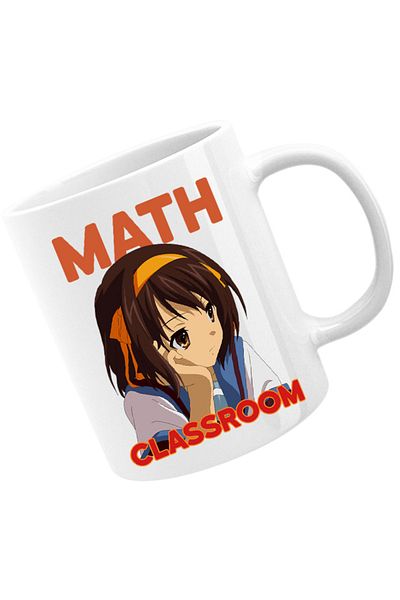 OEM Cana Haruhi Suzumiya Math Classroom Anime Comedy Highschool, alba, 330 ml