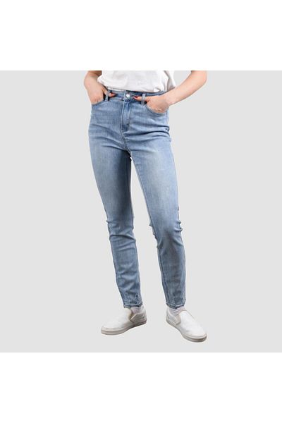 Giordano Women Denim High Waist Slim Tapered