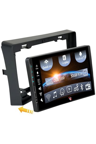 navi-it Navigatie dedicata Mitsubishi L200 2018-2020, USB&Butoane fizice frontale, Android 13, Wireless Carp