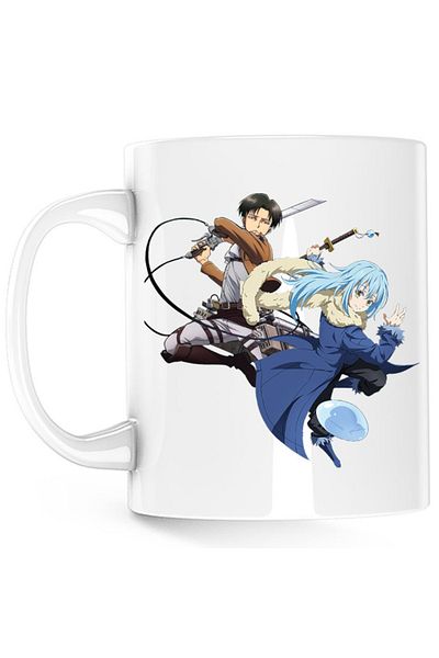 OEM Cana TenSura Slime Isekai Rinmuru Levi Attack on Titan, alba, 330 ml