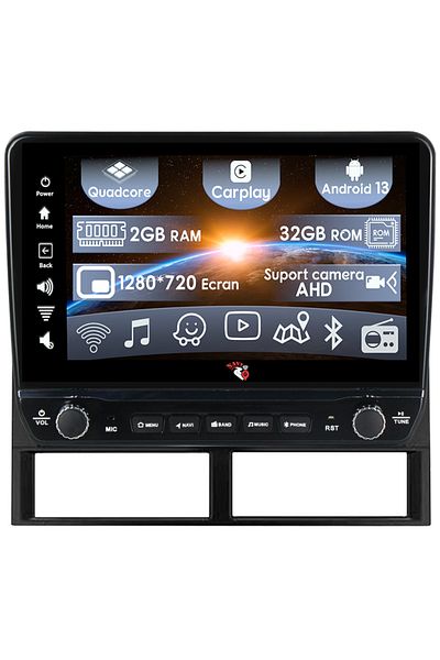 navi-it Navigatie dedicata Grand Cherokee 1999-2005 cu butoane rotative model 2024, 9 Inch, 2GB RAM 32GB ROM
