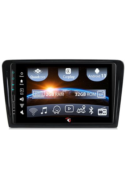 navi-it Navigatie dedicata VW Santana 2013-2017, USB&Butoane fizice frontale, Android 13, Wireless Carplay s