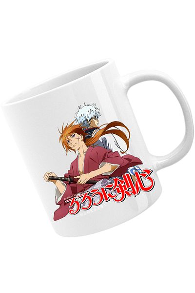 OEM Cana Rurouni Kenshin Gintoki Kenshin Backpack, alba, 330 ml