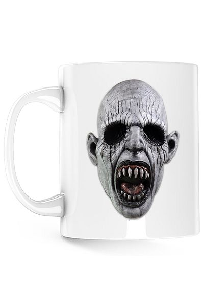 OEM Cana Spawn Horror Mask Evil Groaza Dead Zombi, alba, 330 ml