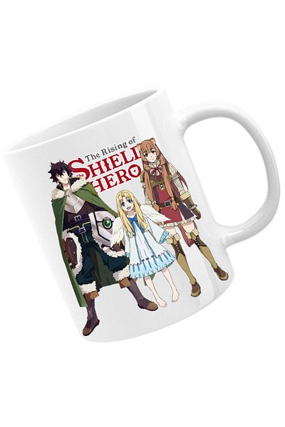 OEM Cana Rising of the Shield Hero Naofumi Filo Raphtalia Trio Bird Aneko, alba, 330 ml