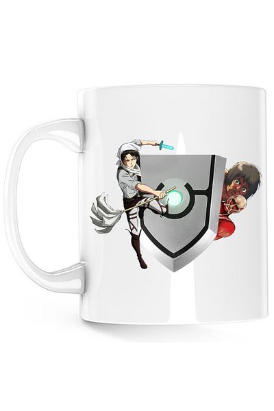 OEM Cana Rising of the Shield Hero Levi Attack on Titan Collosal Clean Naofumi, alba, 330 ml