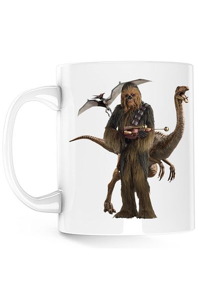 OEM Cana Star Wars Chewbacca T-Rex Flying Dinossaur, alba, 330 ml