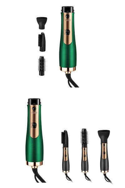 daling Aparat de coafat 3 in 1 cu aer cald, ioni negativi, 1400 w verde