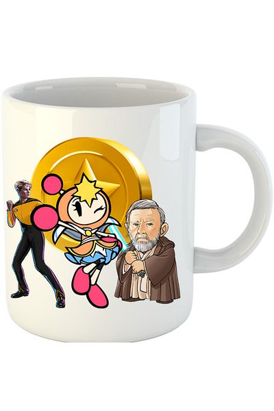 OEM Cana Bomberman Obi Kenobi Star Trek Gold, alba, 330 ml