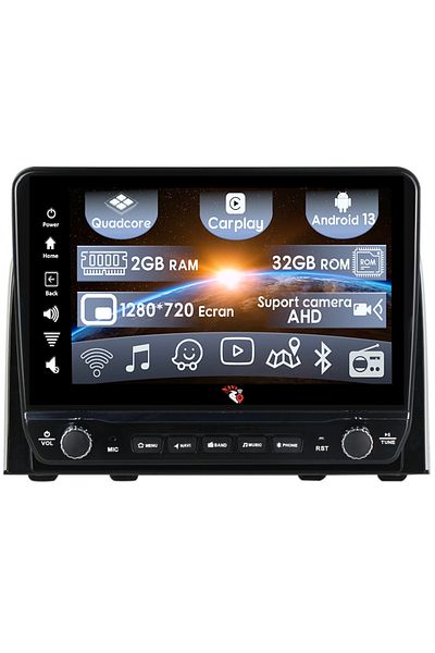 navi-it Navigatie dedicata Honda CRV 2016-2018 cu butoane rotative model 2024, 10 Inch, 2GB RAM 32GB ROM, Qu