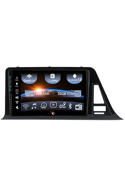 navi-it Navigatie dedicata Toyota C-HR 2016-2020, USB&Butoane fizice frontale, Android 13, Wireless Carplay