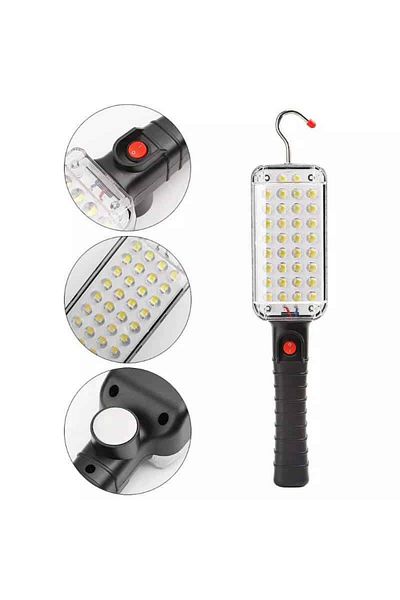 BGRJ Automotive Work lamp 34 SMD led, with battery, 10W, 6500k