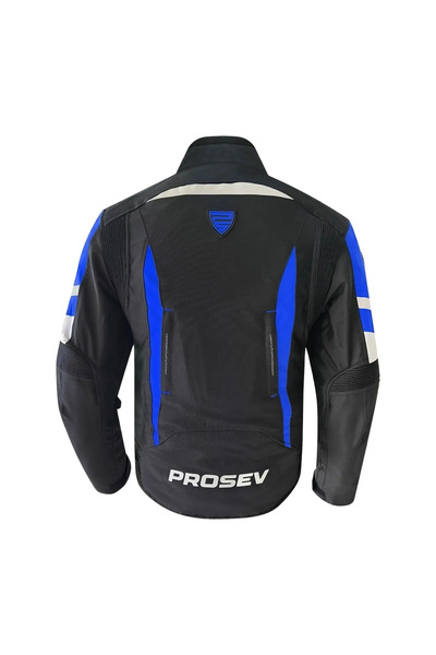 Prosev Jkt01 4 Seasons Coat Black White Blue (L)