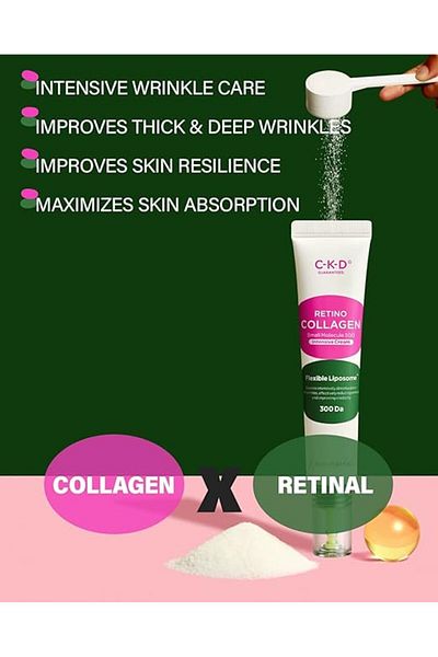 NIVEA CLEADERM CKD RETINO Intensive Firming Cream for Retina & Collagen for Neck Wrinkles