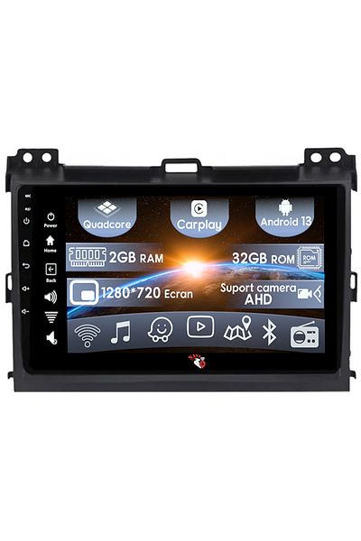 navi-it Navigatie dedicata Toyota Land Cruiser J120 Prado 2003-2009, 2GB RAM 32GB ROM, Quad Core, Display 9"