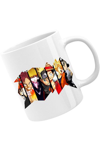 OEM Cana Fairy Tail Naruto Bleach One Piece, alba, 330 ml