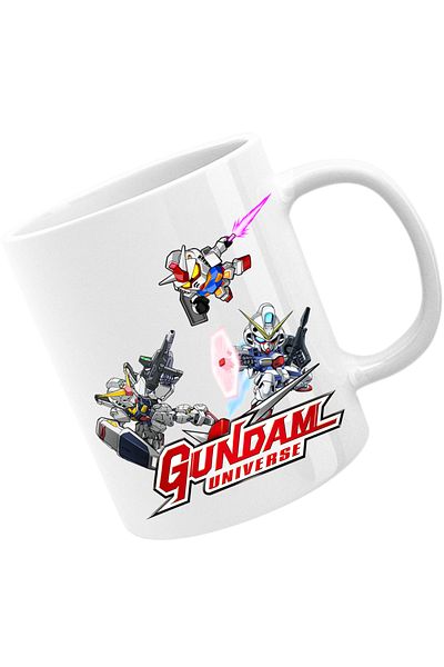 OEM Cana Gundam Universe Chibi Fight Kingdom, alba, 330 ml