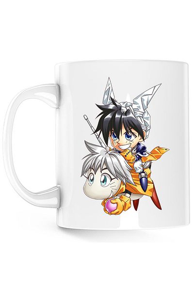 OEM Cana Hoshin Engi Taikoubou Sibuxiang Chibi Fly Rod Otaku Naruto, alba, 330 ml