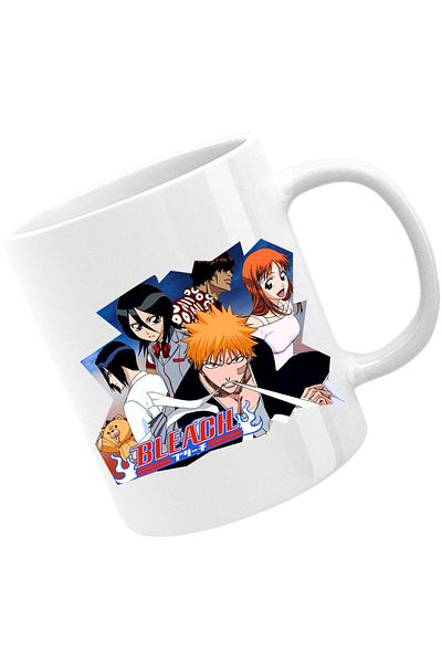 OEM Cana Bleach Ichigo Kurosaki Anime Manga Crew, alba, 330 ml
