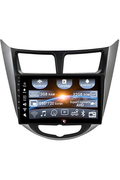 navi-it Navigatie dedicata Hyundai Verna 2010-2016, 2GB RAM 32GB ROM, Quad Core, Display 9" IPS Full HD, Car