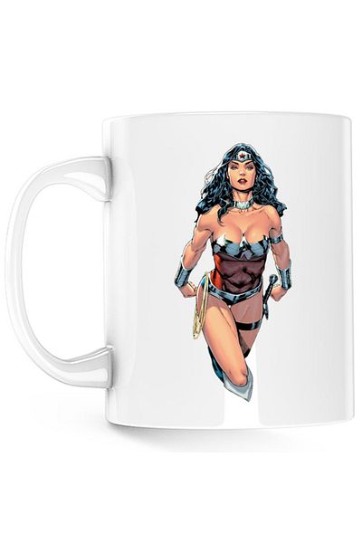 OEM Cana Wonder Woman Diana Princess Ares God of Fight Superheroine, alba, 330 ml