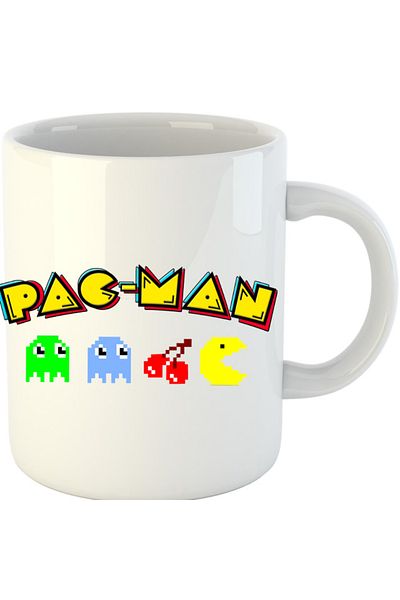 OEM Cana Pac Man Arena Game Pixels Vintage, alba, 330 ml