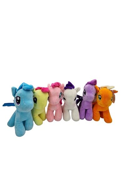 OEM Set 6 plush toys, My Little Pony figurines, 17cm