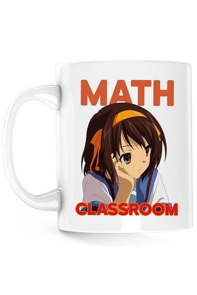 OEM Cana Haruhi Suzumiya Math Classroom Anime Comedy Highschool, alba, 330 ml