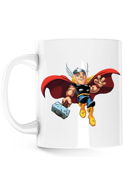 OEM Cana Thor Fly Hammer Arrogant Midgard God Walt Disney, alba, 330 ml