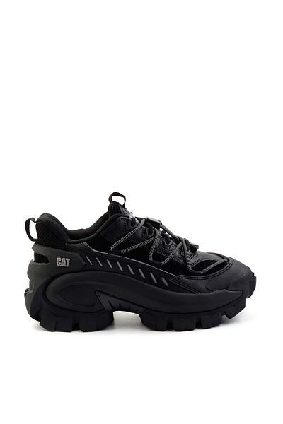 Caterpillar Black Leather Men's Sneaker Cat1111122202